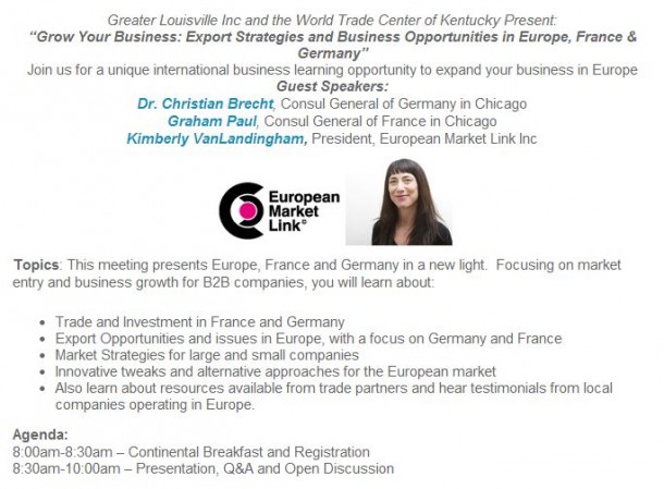 Opportunities and strategies for growth in Europe, France and Germany